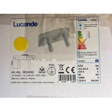 Lucande - LED Zidna svjetiljka MAGYA 2xLED/2,5W/230V + 2xLED/1W/230V