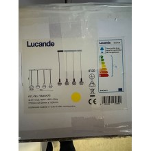 Lucande - Luster na sajli ABLY 4xE14/40W/230V