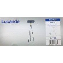 Lucande - Podna lampa FILORETA 3xE27/60W/230V