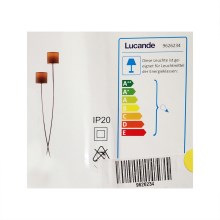 Lucande - Podna lampa JULJANA 2xE14/40W/230V