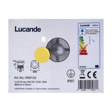 Lucande - Vanjska ugradbena svjetiljka EDWINA 1xGU10/6W/230V IP67
