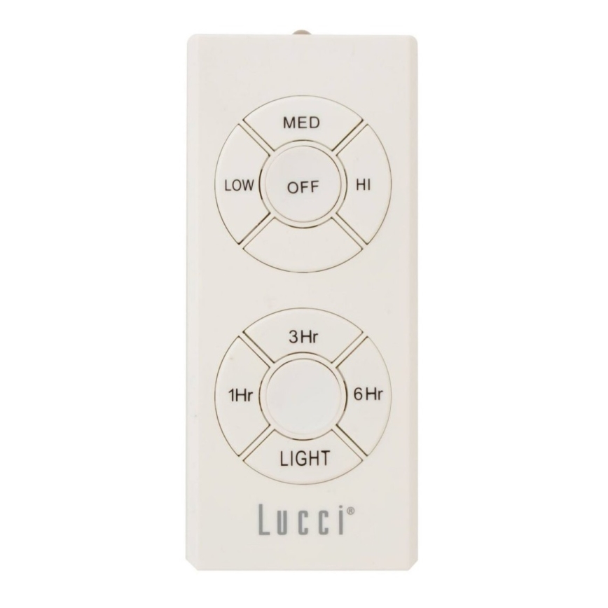 Lucci Air 210334 - Stropni ventilator AIRFUSION QUEST 1xE27/60W/230V drvo/mat krom + daljinski upravljač