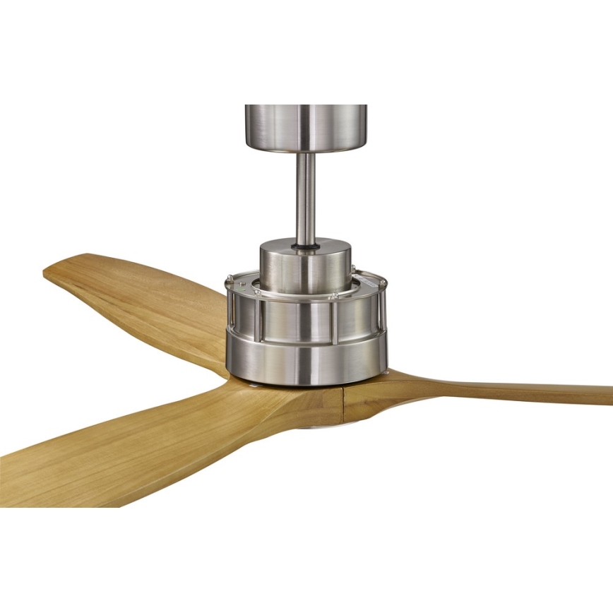 Lucci air 210506 - Stropni ventilator AIRFUSION AKMANI paulovnija/smeđa + daljinski upravljač