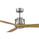 Lucci air 210506 - Stropni ventilator AIRFUSION AKMANI paulovnija/smeđa + daljinski upravljač