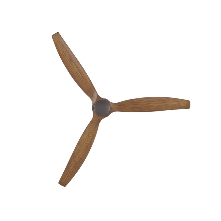 Lucci air 210507 - Stropni ventilator AIRFUSION AKMANI paulovnija/crna + daljinski upravljač