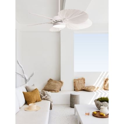 Lucci Air 210654 - LED Stropni ventilator BALI 1xGX53/18W/230V bež + daljinski upravljač