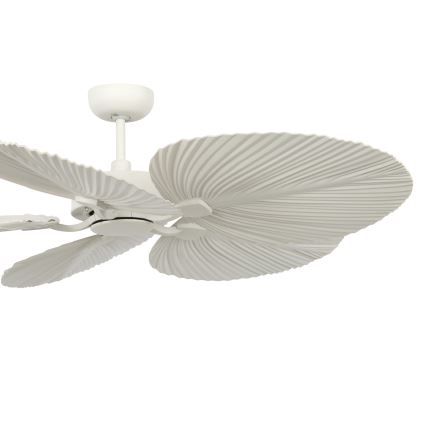 Lucci Air 21065449 - Stropni ventilator BALI pr. 132 cm bijela/krem + daljinski upravljač