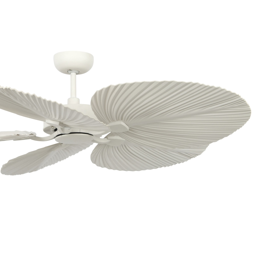 Lucci Air 21065449 - Stropni ventilator BALI pr. 132 cm bijela/krem + daljinski upravljač