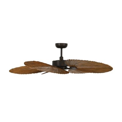 Lucci Air 21065549 - Stropni ventilator BALI pr. 132 cm smeđa + daljinski upravljač
