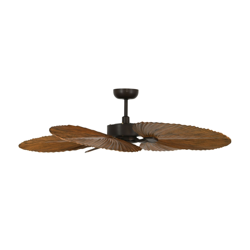Lucci Air 21065549 - Stropni ventilator BALI pr. 132 cm smeđa + daljinski upravljač