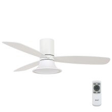 Lucci Air 210661 - LED Stropni ventilator FLUSSO 1xGX53/18W/230V bijela + DO