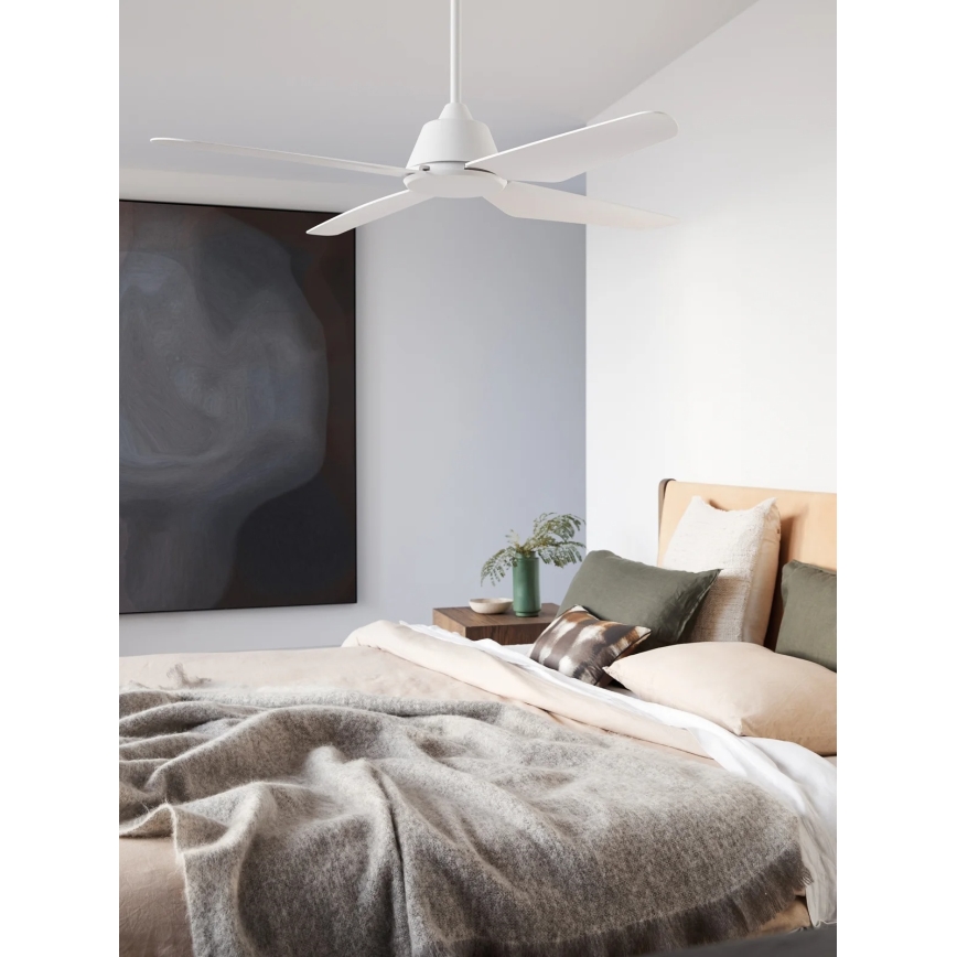 Lucci Air 212991 - Stropni ventilator ARIA Ø 122 cm bijeli + daljinski upravljač