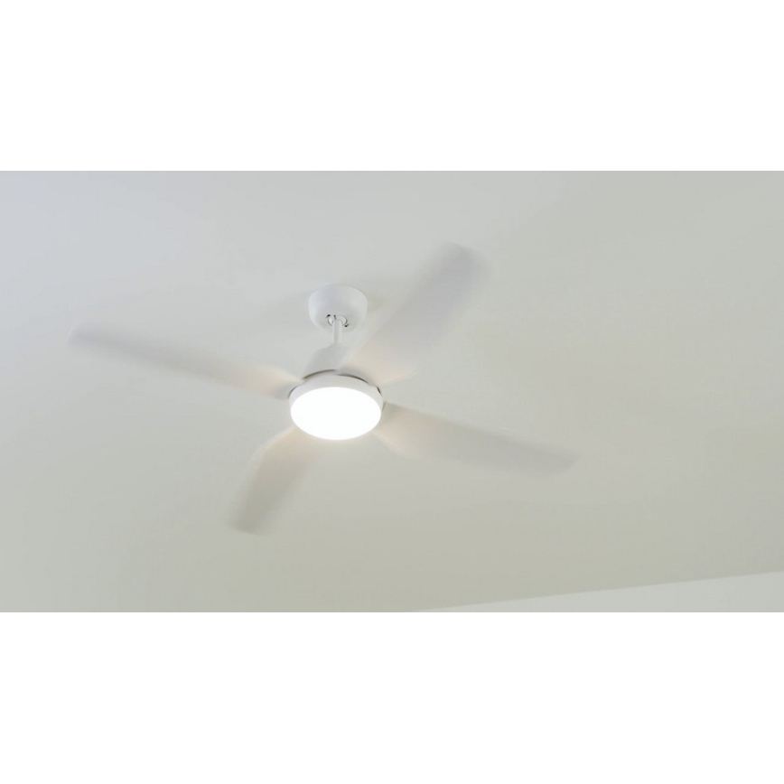 Lucci Air 212994 - LED Stropni ventilator ARIA LED/18W/230V bijela + daljinski upravljač