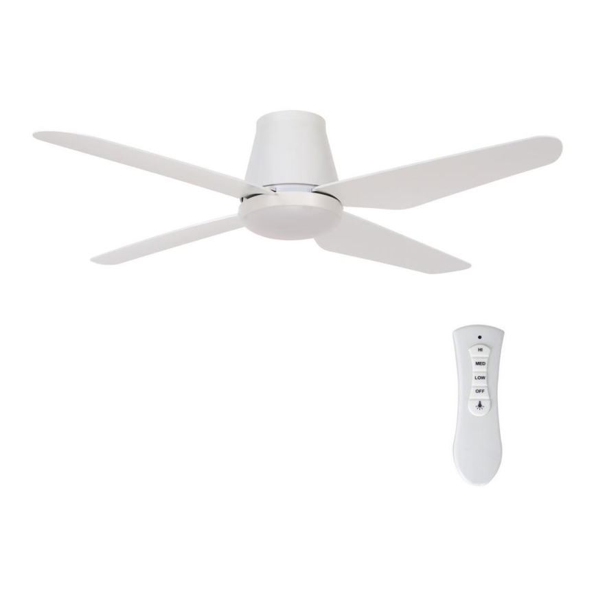 Lucci air 213001 - LED Stropni ventilator AIRFUSION ARIA LED/18W/230V bijela + daljinski upravljač