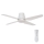Lucci air 213001 - LED Stropni ventilator AIRFUSION ARIA LED/18W/230V bijela + daljinski upravljač