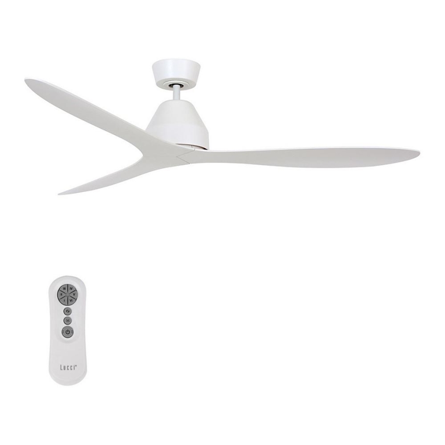 Lucci air 213040 - Stropni ventilator WHITEHAVEN bijela + daljinski upravljač