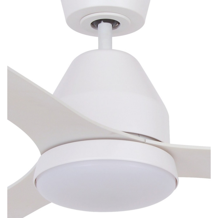 Lucci air 213043 - LED Stropni ventilator WHITEHAVEN GX53/17W/230V bijela + daljinski upravljač