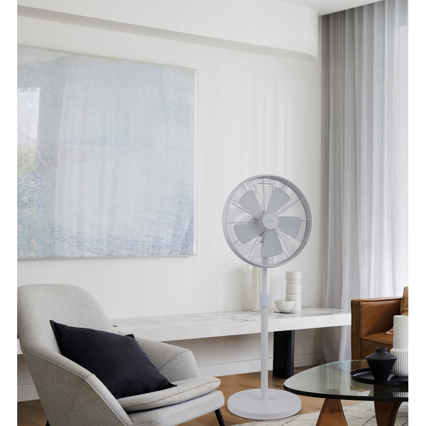 Lucci air 213114EU - Podni ventilator BREEZE bijela