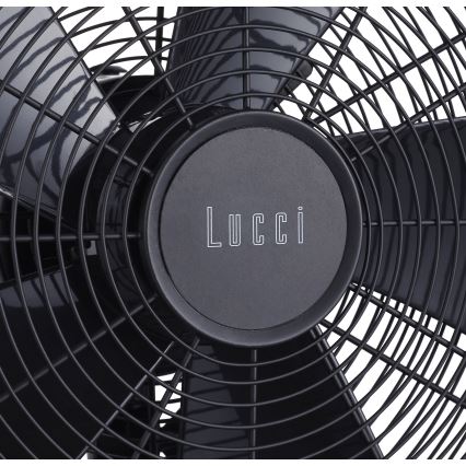 Lucci Air 213115EU - Podni ventilator BREEZE crna