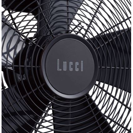 Lucci Air 213115EU - Podni ventilator BREEZE crna