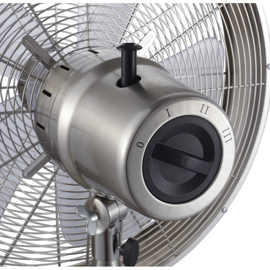 Lucci Air 213117EU - Podni ventilator BREEZE mat krom