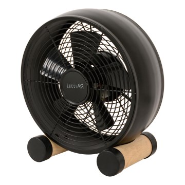 Lucci air 213120 - Stolni ventilator BREEZE, crni, promjer 28 cm