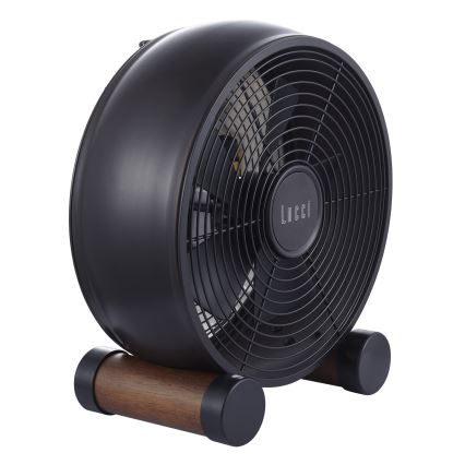 Lucci air 213121 - Stolni ventilator BREEZE, smeđi, promjer 28 cm