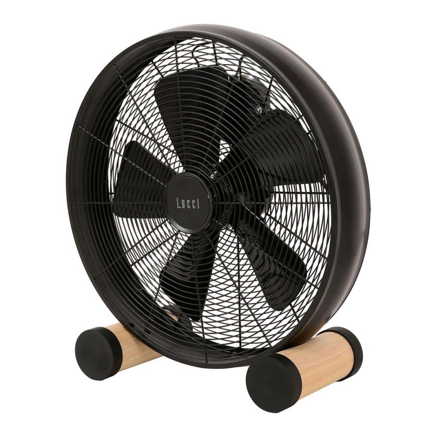 Lucci Air 213122EU - Podni ventilator BREEZE crna