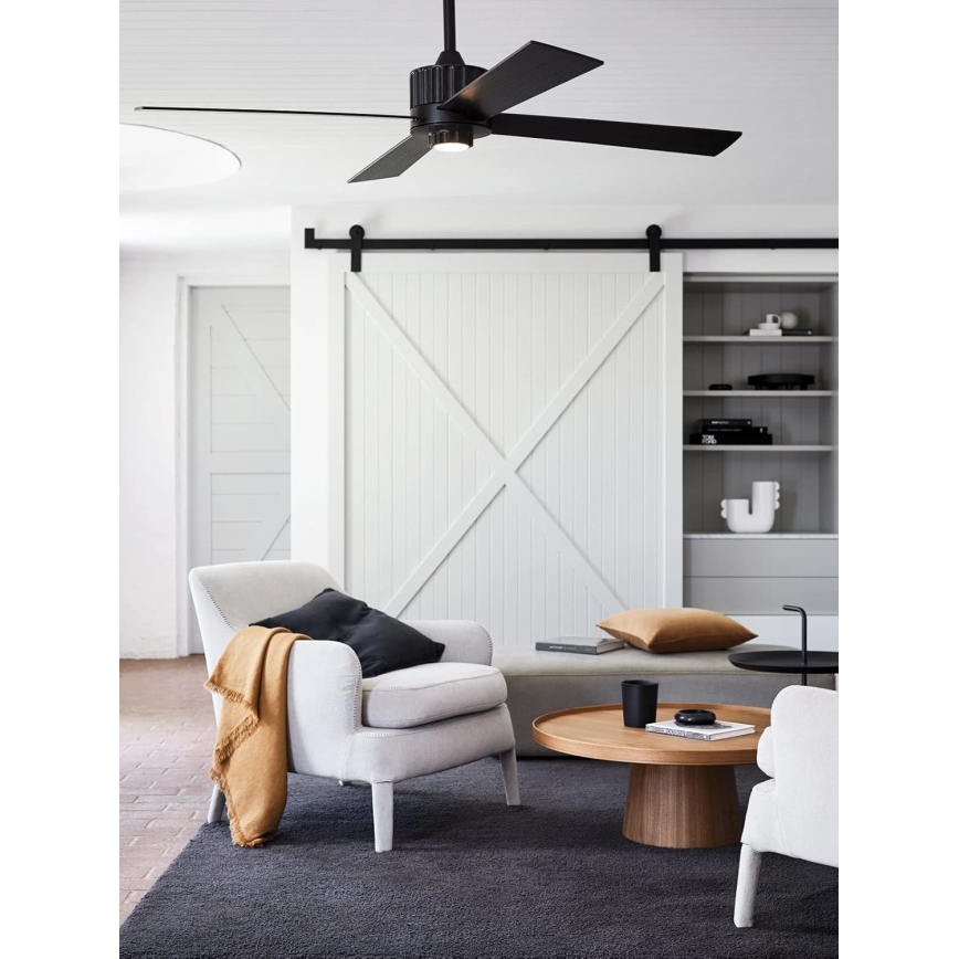 Lucci air 213170 - LED Stropni ventilator NEWPORT wenge/smeđa + daljinski upravljač