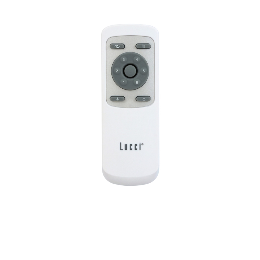 Lucci air 213171 - LED Stropni ventilator NEWPORT drvo/bijela/bež + daljinski upravljač