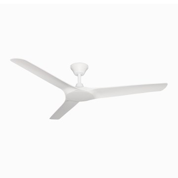 Lucci Air 21321549 - Stropni ventilator ABYSS promjera 142 cm IP66 bijeli + daljinski upravljač