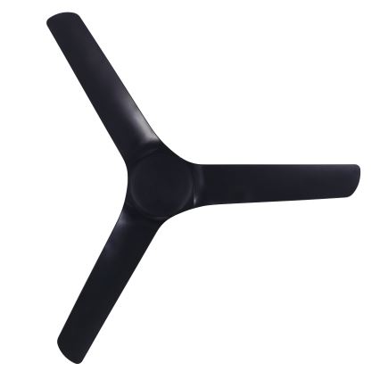 Lucci Air 21321649 - Stropni ventilator ABYSS pr. 142 cm IP66 crna + daljinski upravljač