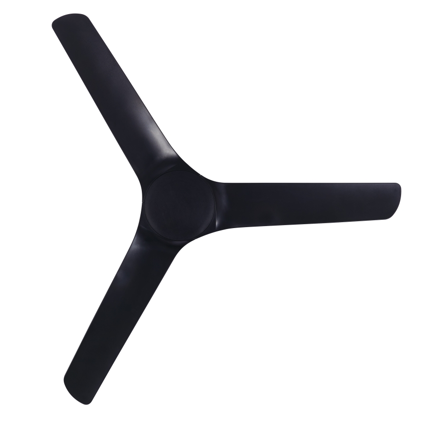 Lucci Air 21321649 - Stropni ventilator ABYSS pr. 142 cm IP66 crna + daljinski upravljač