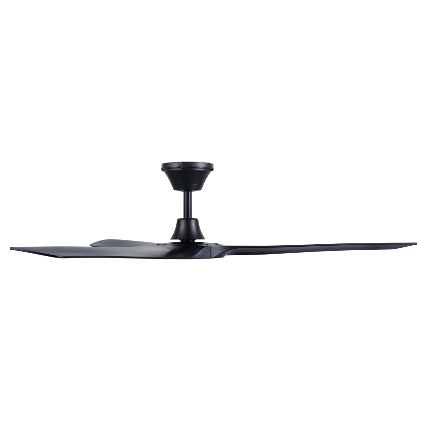 Lucci Air 21321649 - Stropni ventilator ABYSS pr. 142 cm IP66 crna + daljinski upravljač