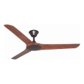 Lucci Air 21321749 - Stropni ventilator ABYSS pr. 142 cm IP66 smeđa + daljinski upravljač