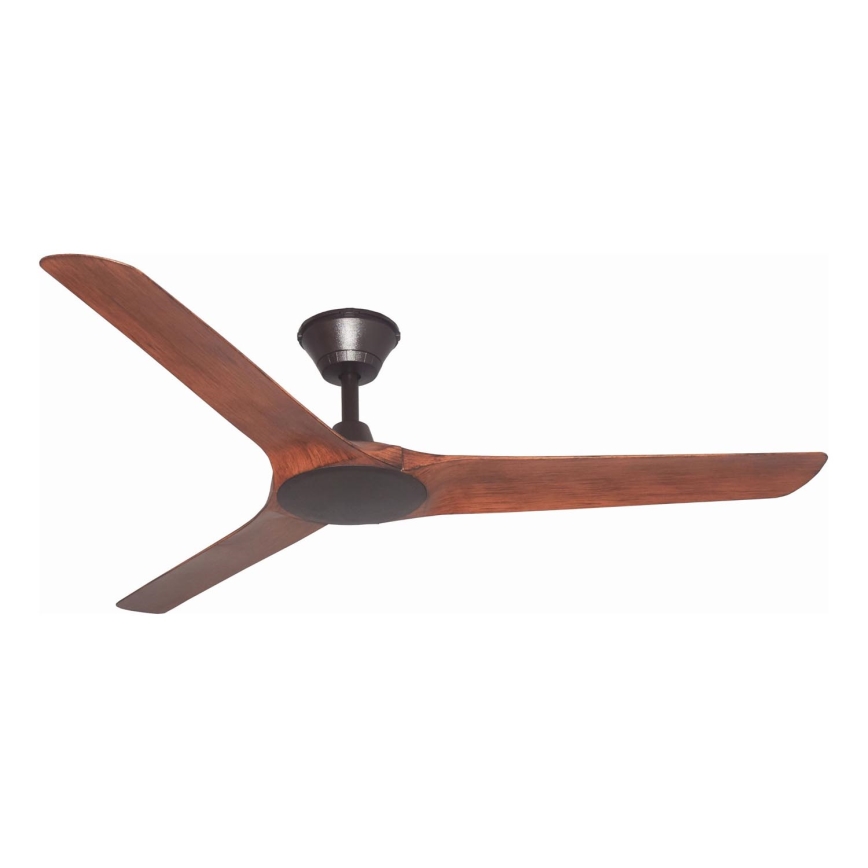 Lucci Air 21321749 - Stropni ventilator ABYSS pr. 142 cm IP66 smeđa + daljinski upravljač