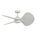 Lucci Air 21325449 - LED stropni ventilator SABLE s mogućnošću prigušivanja 1xGX53/12W/230V 3000/4000/5000K promjer 91,5 cm krem + daljinski upravljač
