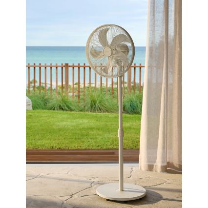 Lucci Air 21326449 - Stajaći ventilator GLIDE 36W/230V Ø 45 cm bijela
