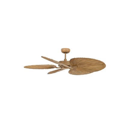 Lucci Air 21326849 - Stropni ventilator BALI Ø 132 cm, bež, s daljinskim upravljačem