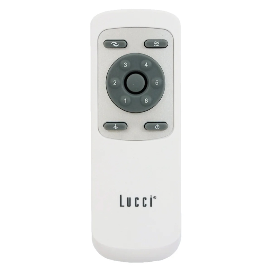 Lucci Air 21326849 - Stropni ventilator BALI Ø 132 cm, bež, s daljinskim upravljačem