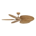 Lucci Air 21326849 - Stropni ventilator BALI Ø 132 cm, bež, s daljinskim upravljačem