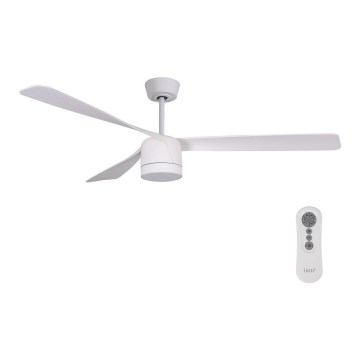 Lucci air 213280 - Stropni ventilator PEREGRINE 1xGX53/12W/230V bijela + daljinski upravljač