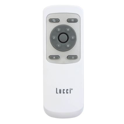 Lucci air 213301- LED Prigušivi stropni ventilator UNIONE 1xGX53/12W/230V smeđa/sjajni krom + daljinski upravljač