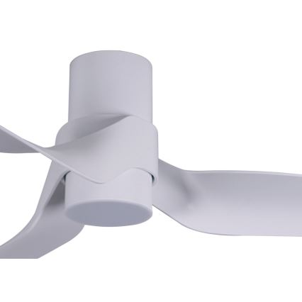 Lucci air 213353 - LED Prigušivi stropni ventilator NAUTICA 1xGX53/12W/230V bijela + daljinski upravljač