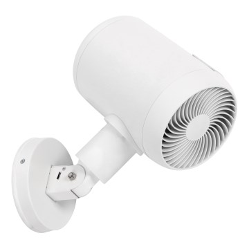 Lucci Air 21612549 - Zidni ventilator JET 32W/230V bijeli + daljinski upravljač