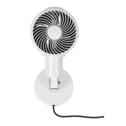 Lucci Air 21612549 - Zidni ventilator JET 32W/230V bijeli + daljinski upravljač