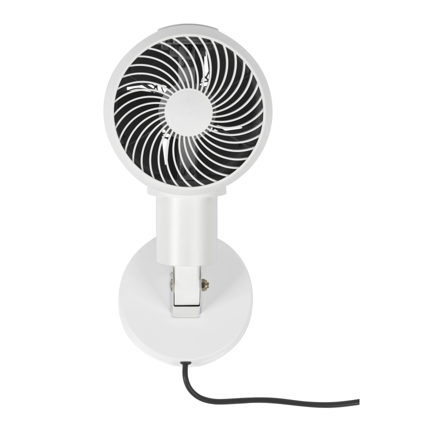 Lucci Air 21612549 - Zidni ventilator JET 32W/230V bijeli + daljinski upravljač