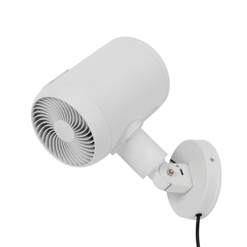 Lucci Air 21612549 - Zidni ventilator JET 32W/230V bijeli + daljinski upravljač