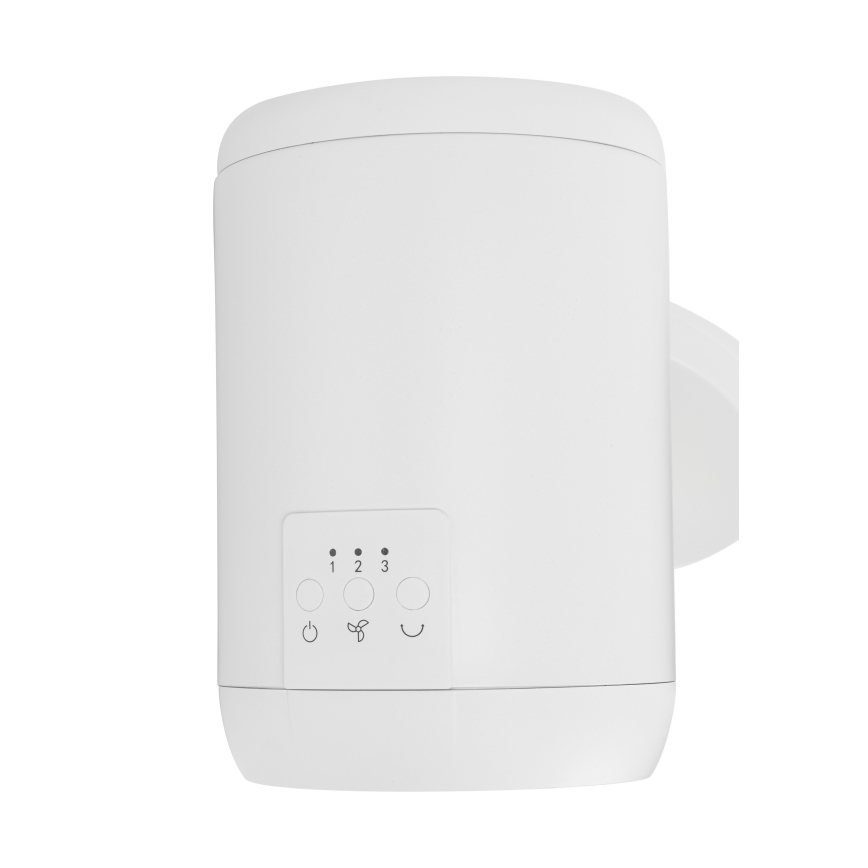 Lucci Air 21612549 - Zidni ventilator JET 32W/230V bijeli + daljinski upravljač