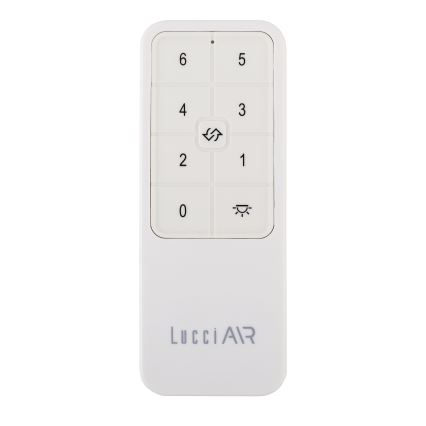 Lucci air 21616049 - Stropni ventilator MONZA IP55 bijela + daljinski upravljač